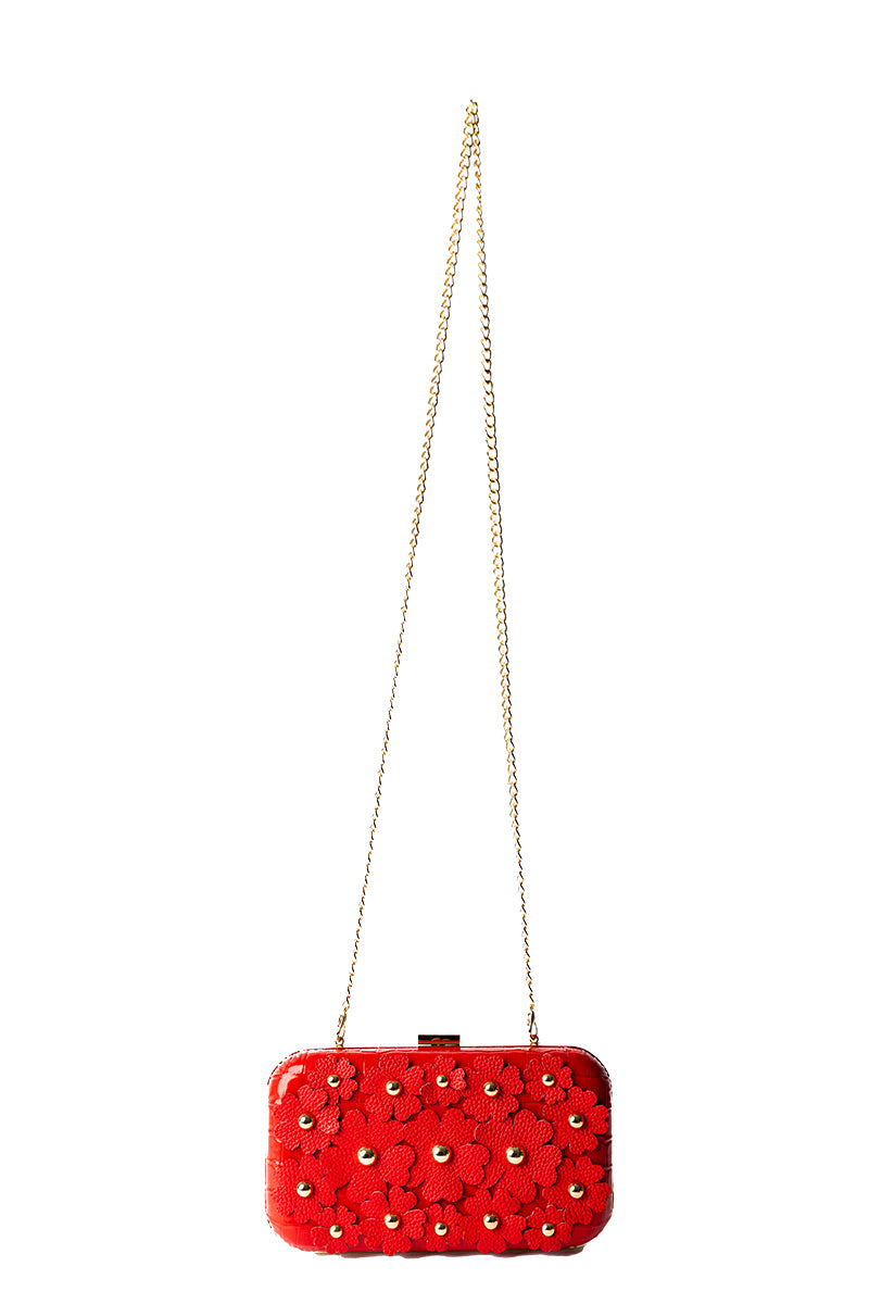 Moni Clutch Red