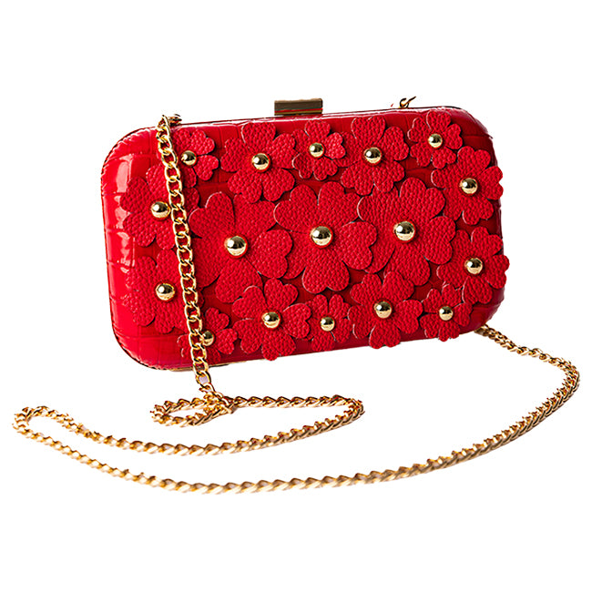 Moni Clutch Red