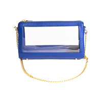 Violet Clear Bag